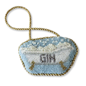 Gin Decanter Tag Needlepoint Canvas