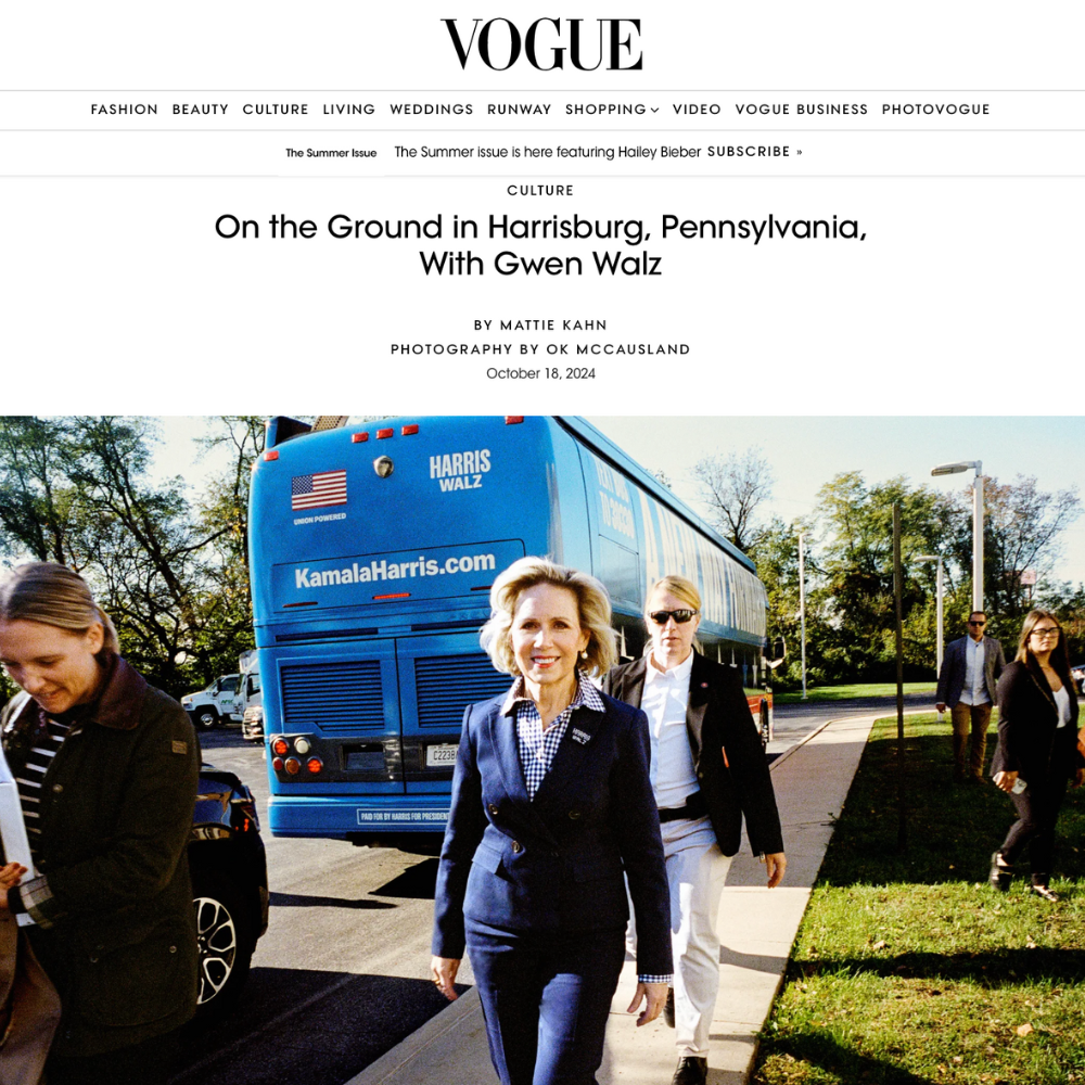 Harris Walz Needlepoint Pin Chart | Featured in Vogue (Digital Download)