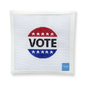 Vote Needlepoint Canvas